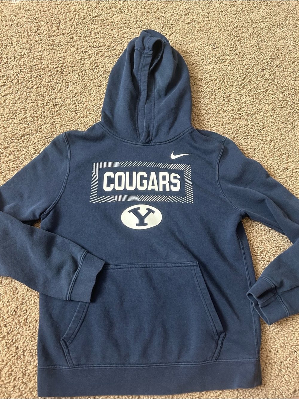 Nike Youth L BYU hoodie